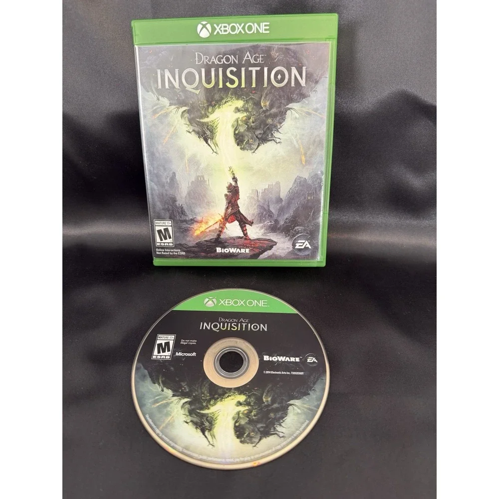 Dragon Age: Inquisition Microsoft Xbox One Game 2014 No Manual EUC